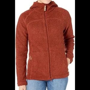 Fjallraven Women Kaitum Wool Blend Jacket - Autumn Leaf Size Small